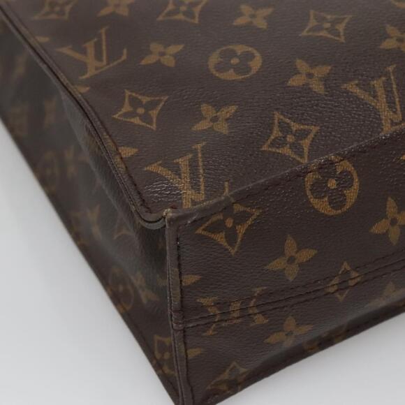 LOUIS VUITTON Monogram Sac Plat Hand Bag M51140 - Picture 14 of 16